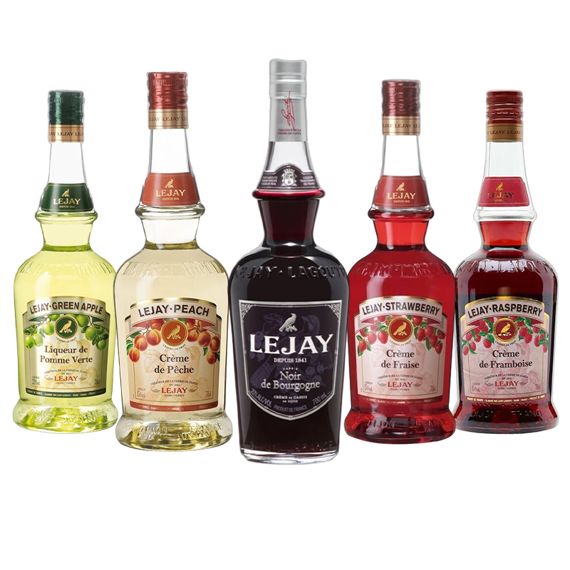 乐嘉（Lejay）【原瓶进口】法国果味力娇酒利口酒 树莓味700ml