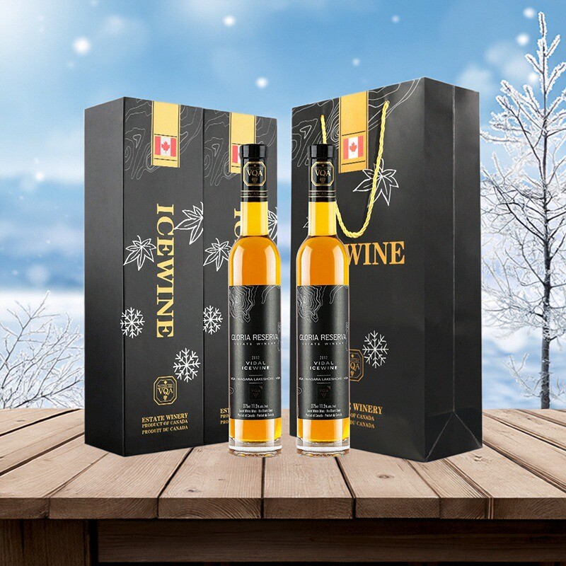 加拿大VQA认证冰白葡萄酒 加拿大 冰酒礼盒 葛络瑞亚冰酒 375mL