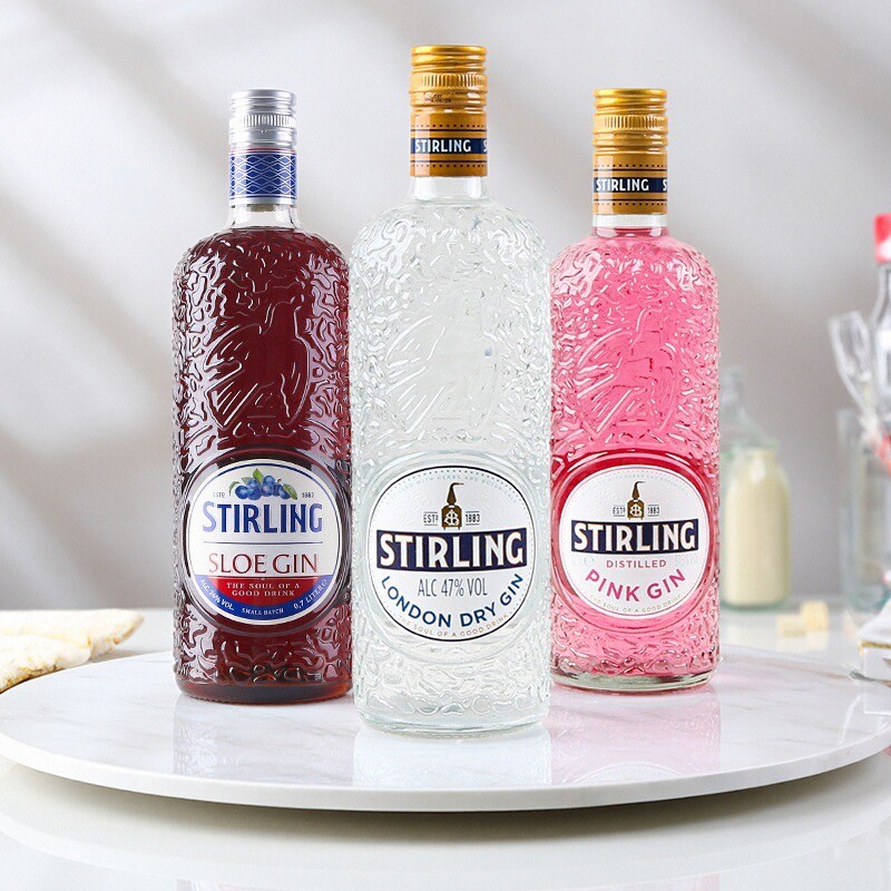 高端金酒 荷兰进口萨格利黑刺李金力娇酒百搭鸡尾酒调酒gin金酒