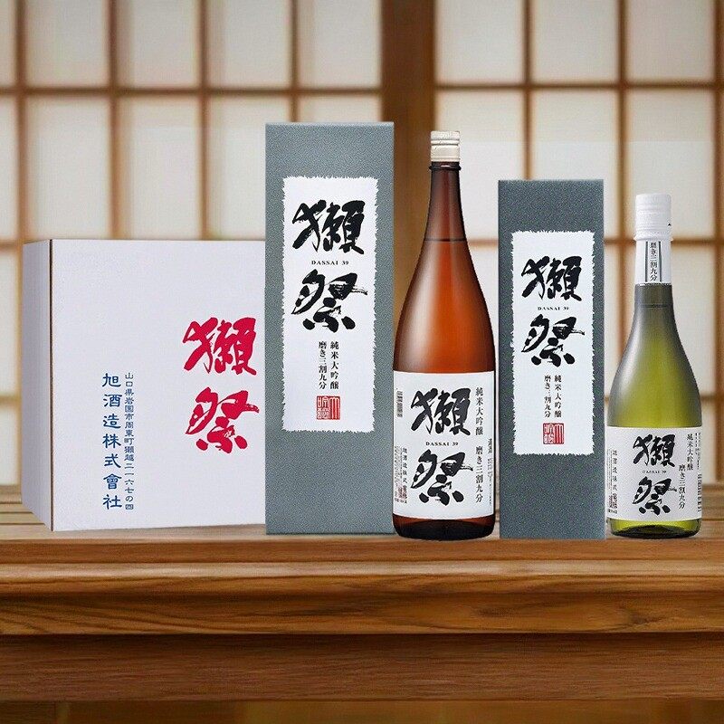 联名Dassai獭祭39三割九分1800ml日本清酒纯米大吟酿进口清酒15度