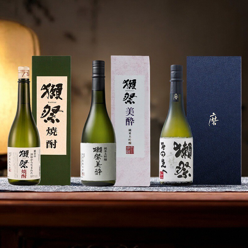 獭祭【原瓶进口】日本纯米大吟酿清酒洋酒磨之先720ml