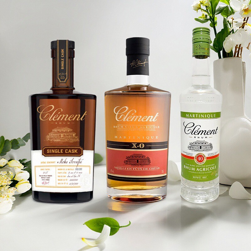 克莱蒙（Clement）【原瓶进口】马提尼克农业朗姆酒洋酒单桶摩卡