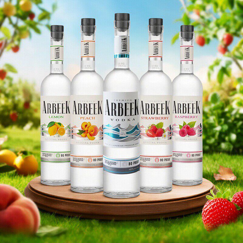 澳贝克（ARBEEK）【原瓶进口】白俄罗斯小麦伏特加洋酒 原味700mL