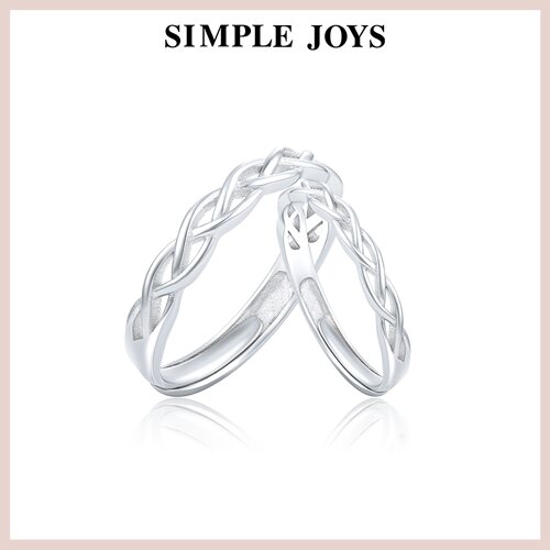 SIMPLEJOYS情侣对戒925银链条
