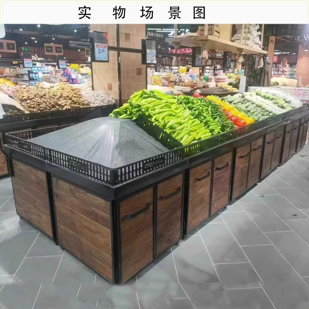商超铁质护板超市围栏