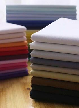 2024 new cotton fabric  cotton plain white cloth black and