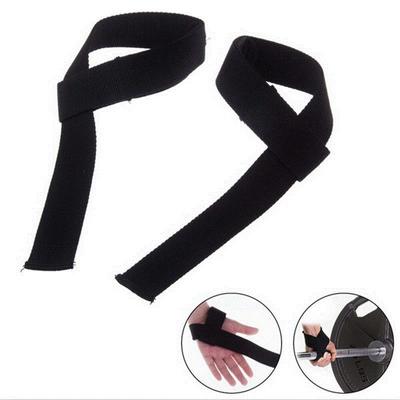 1pair weight lifting strap hand wrist support straps brace p