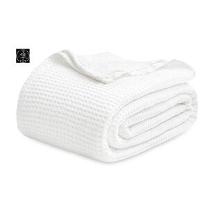 Waffle Cotton Blanket Bedsheet Bedcover Bedspread Coverlet毯