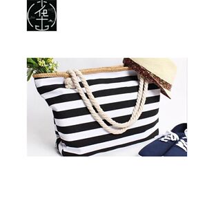 New Beach Tote Bag Fashion Women Canvas Summer Large Capaci