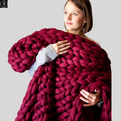 HandmeChunkyKnitBlTh