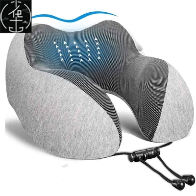 U Shaped Memory Foam Neck Pillows Soft Travel Pillow Massage