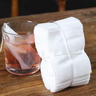 dispble non-woven tea bag tea bag filter bag drawstring
