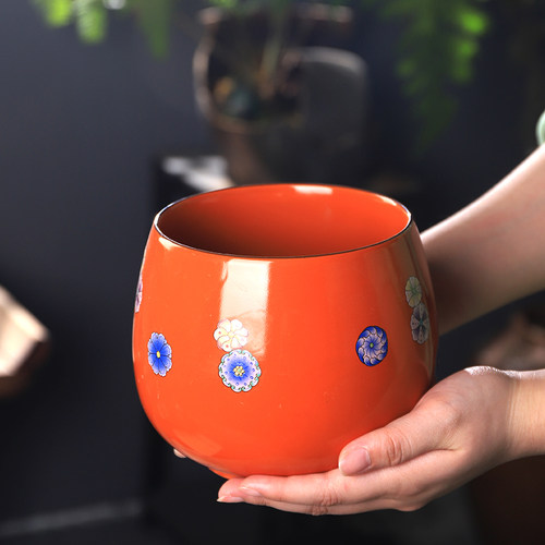 远舍复古茶渣缸大号水洗