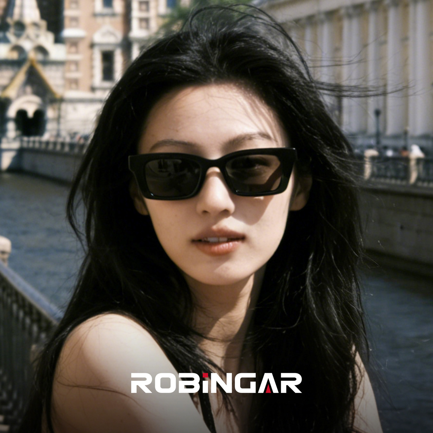 复古墨镜窄框小框防紫外线偏光方框太阳镜女夏防晒猫眼眼镜男潮