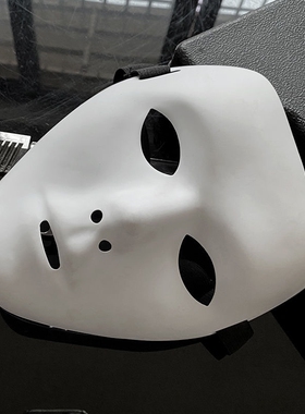 材料白色街舞面具舞会面具假面舞客齐舞表演步舞男女