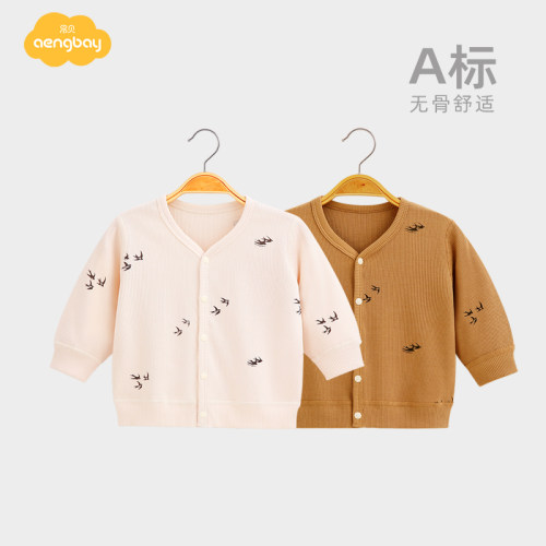 Aengbay婴儿开衫外套春秋薄款