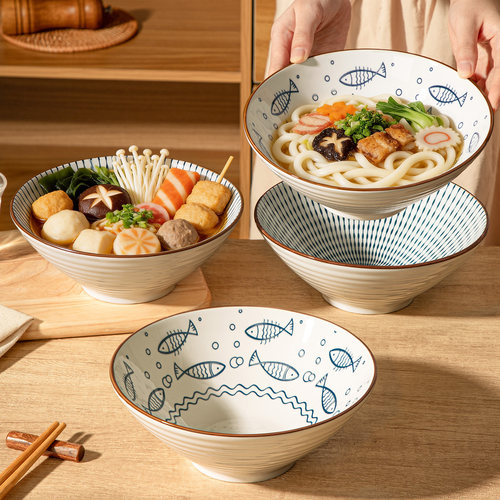 【居聪】复古大面碗碗泡面碗汤碗