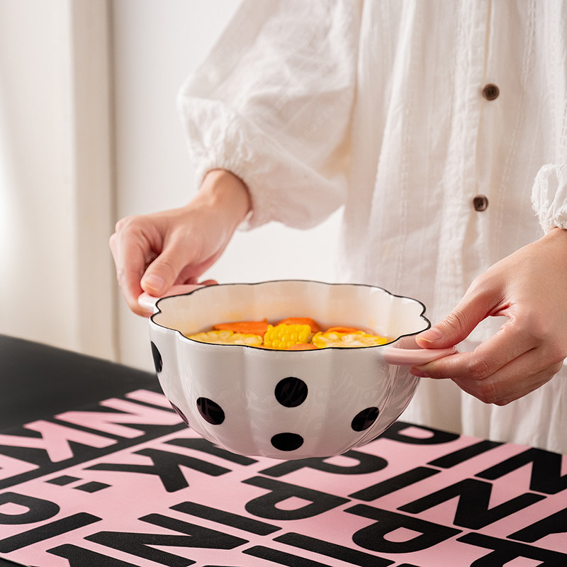 牧初家用汤碗烘焙芝士焗饭陶瓷双耳方盘烤盘烤箱微波炉用烤碗餐具