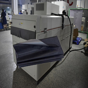 厂家直销纯色黑色遮光布 UV 机固化炉烤箱工作人员防辐射防护布