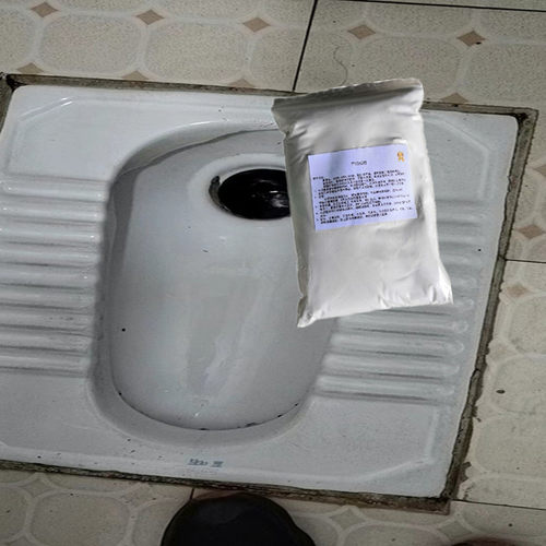 厕所蹲便周围水泥缝隙修补胶防脱