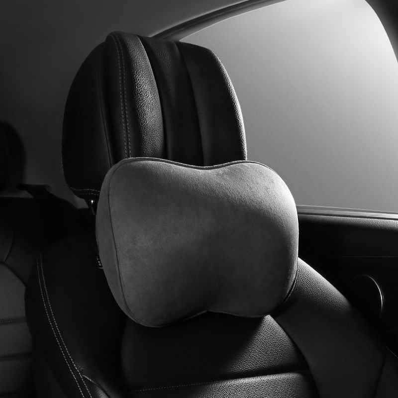 文丰汽车头枕护颈枕车用靠枕记棉忆颈椎枕座椅车载头枕腰托套装