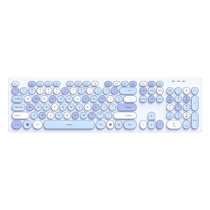 2.4G无线复古朋克键帽按键静音