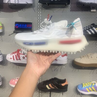 断码46/Adidas/阿迪达斯三叶草NMD S1 FS男女运动跑步鞋HP9778