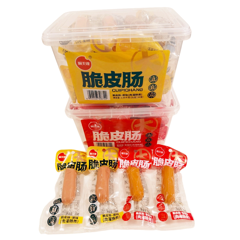 顺天缘即食脆皮鸡肉肠火锅搭档