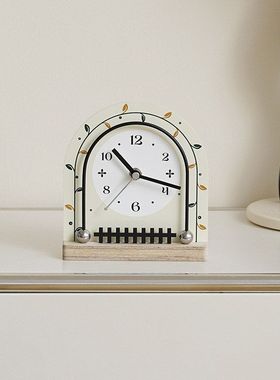 WOZOOM屋准玄关摆台式时钟装饰