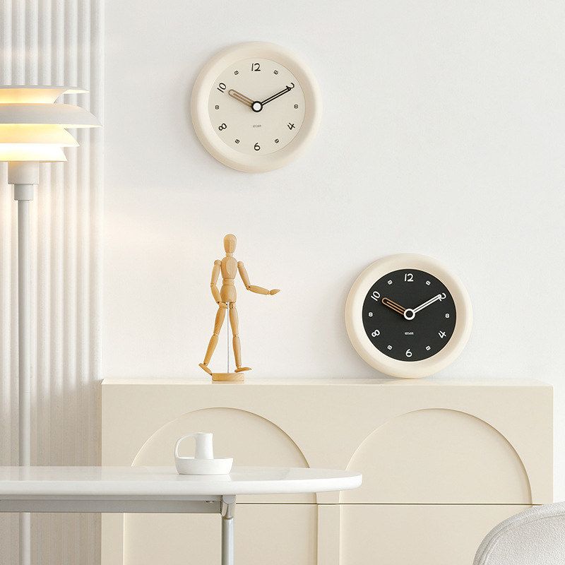 wozoom屋准钟表简约现代大气挂钟2025款客厅创意墙面装饰时钟