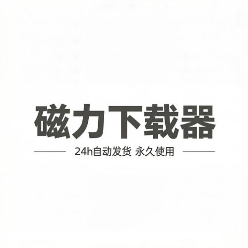 新磁力载BT引擎工具安卓播放器在线解析资源下载器磁力下载软件