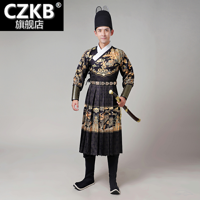 明制原创汉服飞鱼服锦衣卫绣春刀男士明朝贴里曳撒蟒袍中国风古装