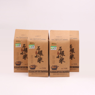 2025年新粮敖汉旗有机小米石碾子米石磨米营养早餐小米粥3kg包邮