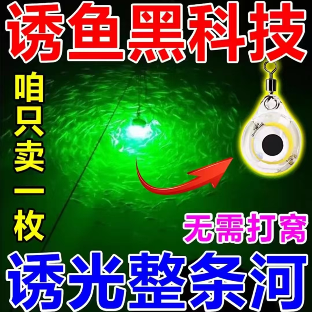 2025新款釣魚神器釣魚燈全自動水