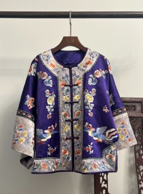 【九离紫火】新中式重工刺绣外套W50111