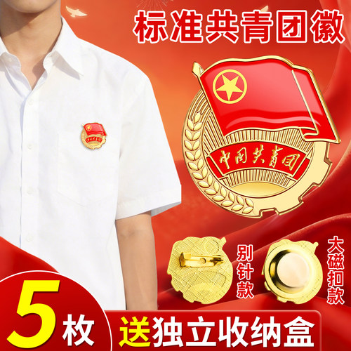 团徽标准中国共青团团员徽章胸章