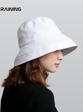 夏季防晒帽女2025新款大帽檐渔夫