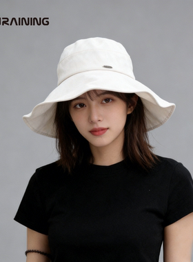 夏季大帽檐渔夫帽防晒帽