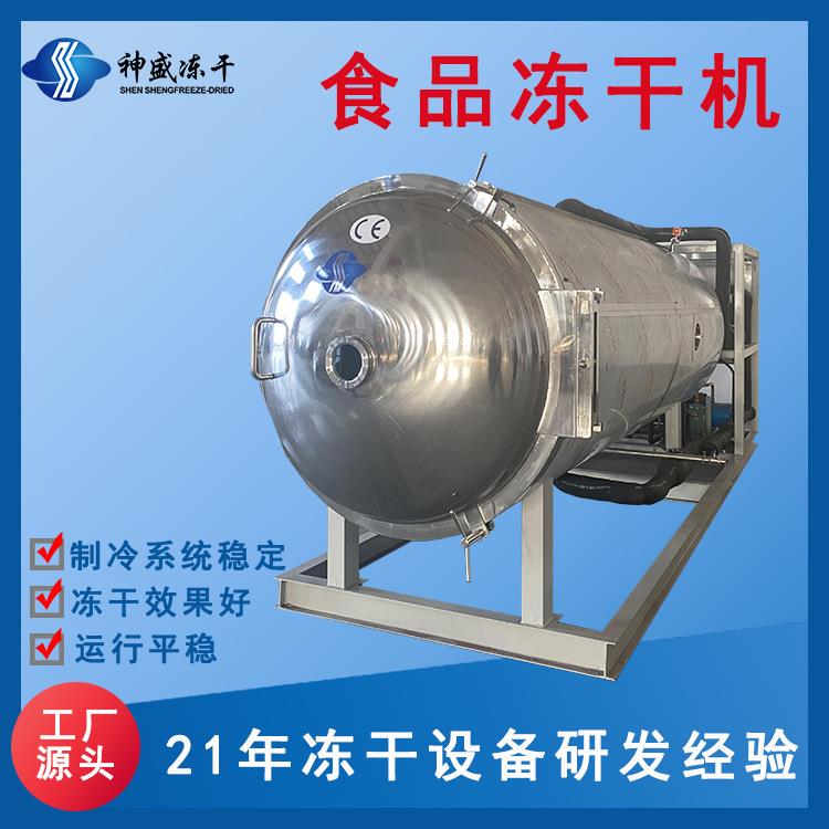 不锈钢果蔬鲜花真空冷冻干燥机大型食品蔬菜冻干设备厂家直销