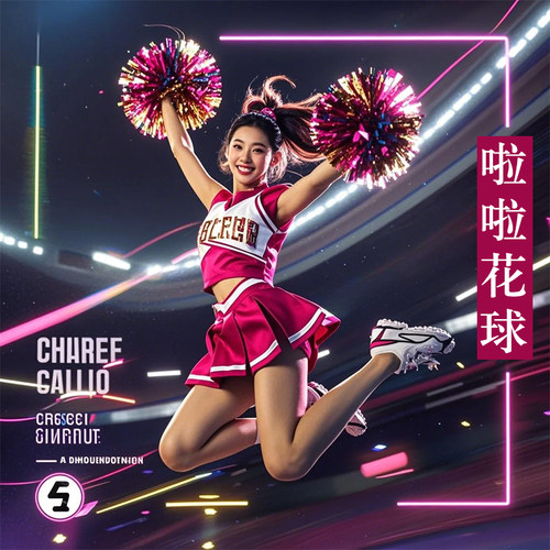 啦啦队花球跳舞专用舞蹈道具