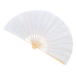 舞蹈扇子儿童中国风古典舞难却纯白八寸折扇跳舞专用表演响扇道具