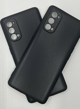 适用于OPPOReno4Pro手机壳opopreno4por保护套oporeno4pr0黑色opp0简约0pporeno4p0r防摔opopreno4p0r男女。