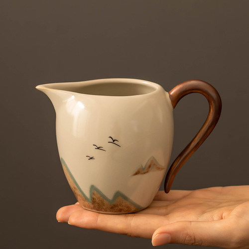 匠序汝窑公道茶杯功夫茶具配件