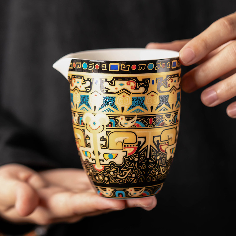 匠序唐卡羊脂玉公道杯德化白瓷陶瓷茶海分茶器功夫茶具匀茶具零配,餐饮具,公道杯,淘宝优惠券,粉丝福利购,淘宝优惠卷