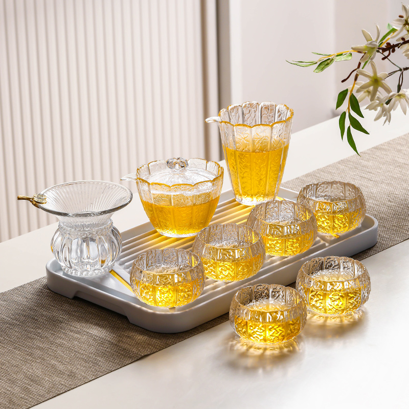 匠序玻璃茶具套装家用