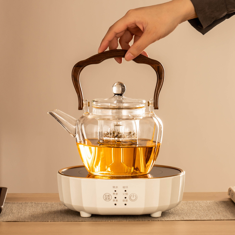 匠序茶壶玻璃茶具套装烧水壶茶炉