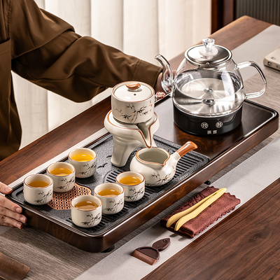全自动烧水茶具套装家用蓄水茶盘高档泡茶壶功夫茶台一体2026新款