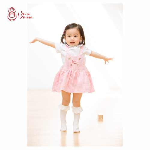 刺绣背带裤sanomieee姐妹装