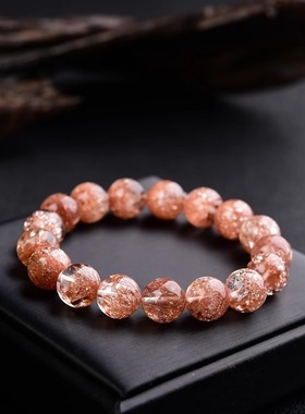 铜超水晶手链 烟花超七聚宝盆水晶手串优化水晶手串女款饰品批发