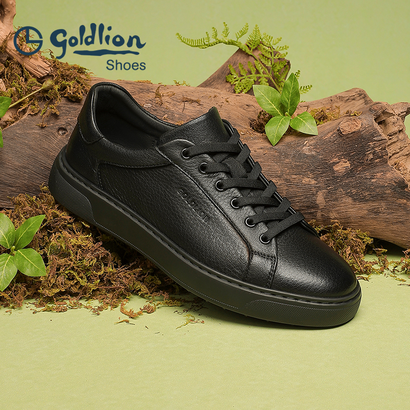 金利来男鞋软面鹿皮休闲板鞋男